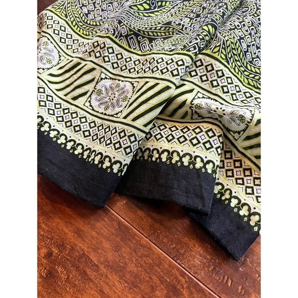 Burning Torch Womens Cotton Abstract Print Open Back Sundress Multicolor Size M - Picture 8 of 15